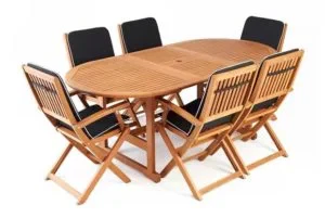Eden Extending Outdoor Dining Set