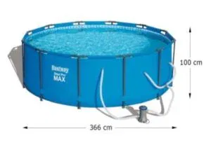 Bestway Above Ground Steel Frame Pool 