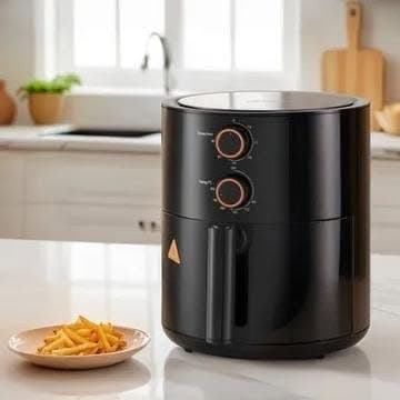 Devanti 4L Air Fryer with knob control
