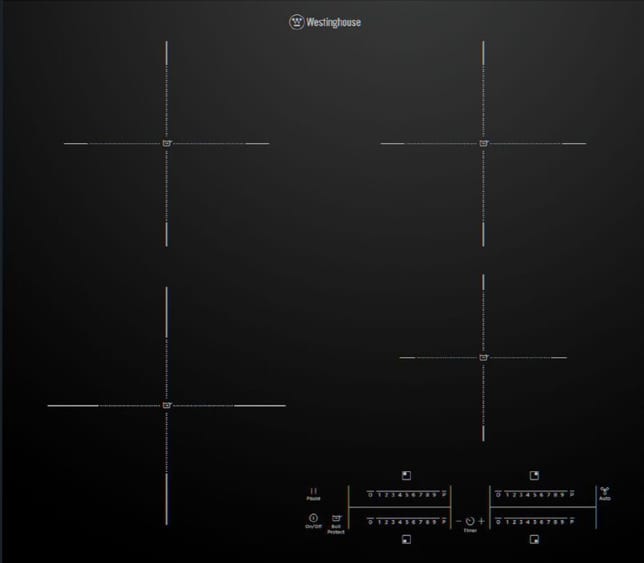 Westinghouse 4-zone induction cooktop