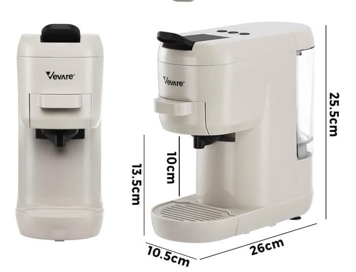 Vevare 3-in-1 Capsule Coffee Machine