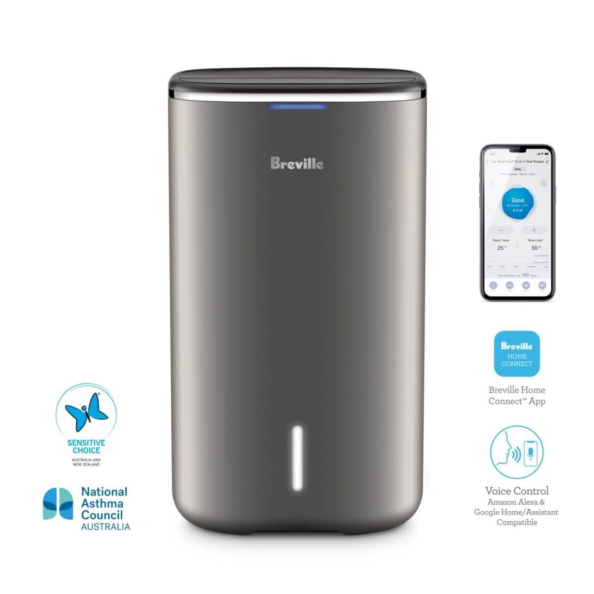 Breville the All Climate 2-in-1 Dehumidifier & Purifier product photo