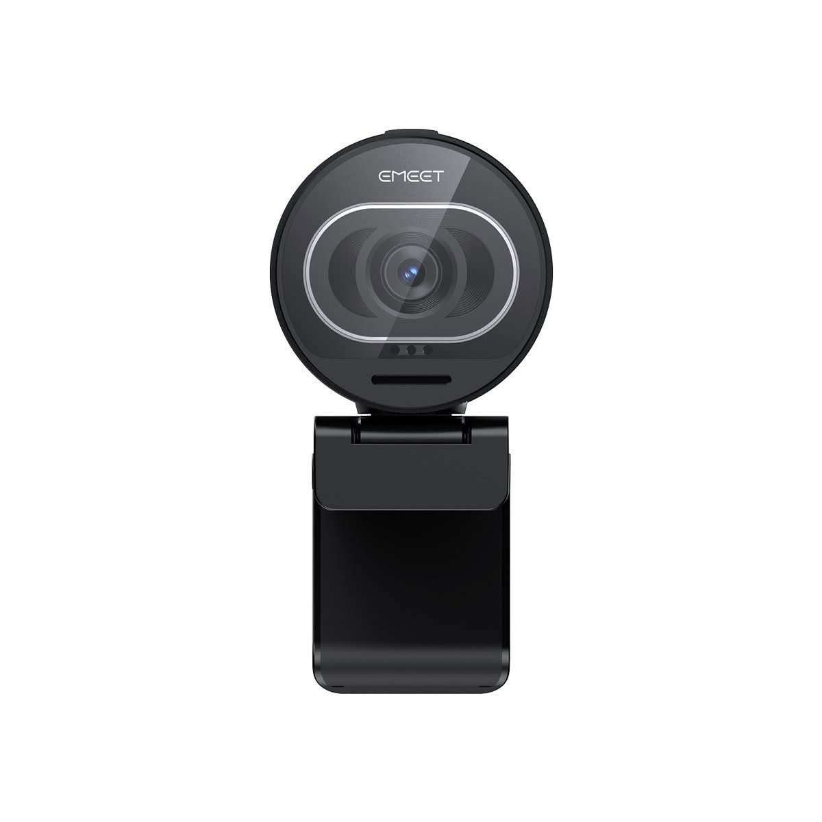 EMEET SmartCam S600 4K webcam with adjustable field of view on white background