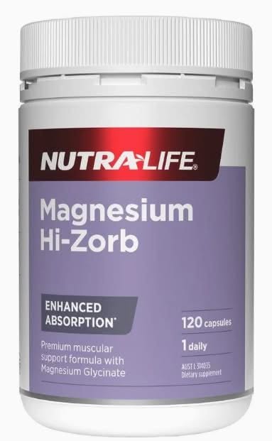Nutra-Life Magnesium Hi-Zorb Capsules
