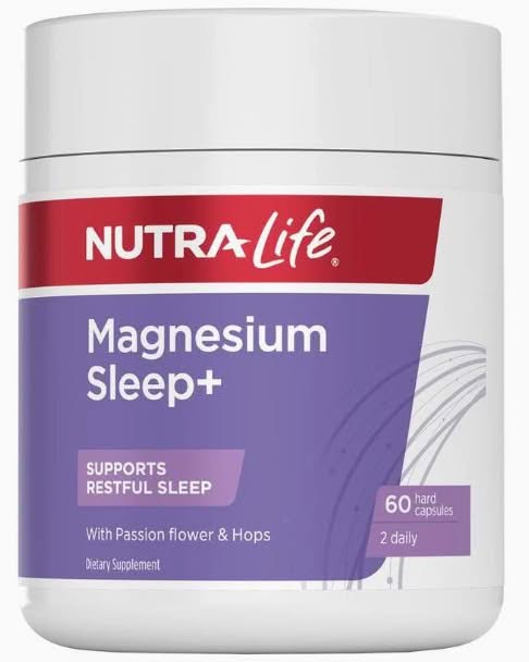 Nutra-Life Magnesium Sleep+ Capsules