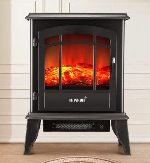 16-Inch Panoramic Fireplace Stove 