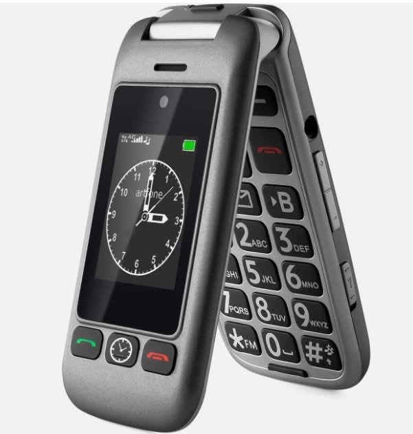 Artfone 4G Sim-Free Foldable Mobile Phone
