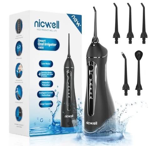 Nicwell 4 Modes Dental Oral Irrigator,