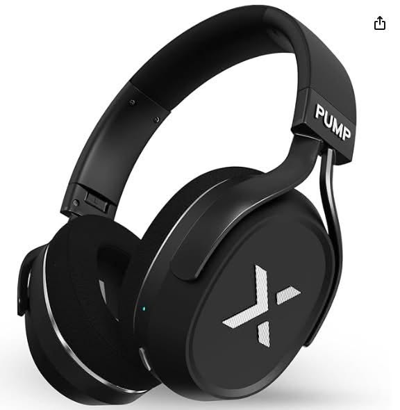 BlueAnt Pump X Wireless Over-Ear Headphones