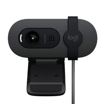 Logitech Brio 100 Full HD webcam in graphite