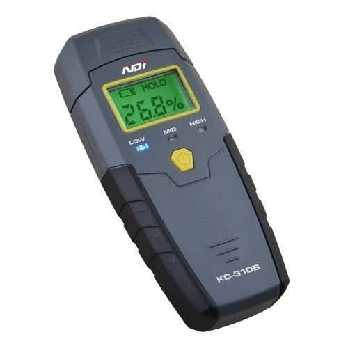 NDI pin-type wood moisture meter with LCD display