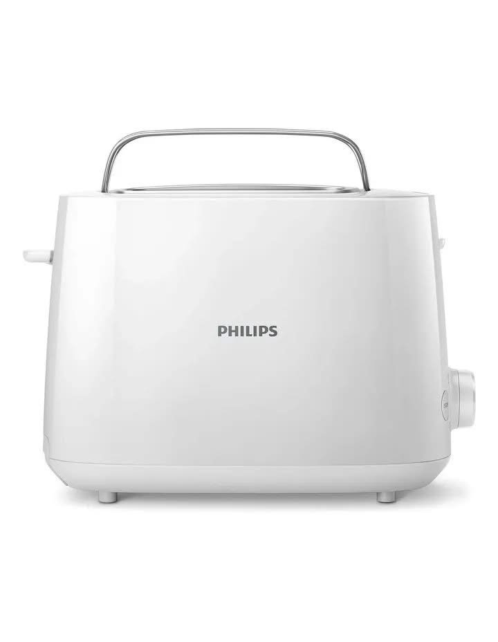 Philips 3000 Series 2 slice wide slot toaster in white