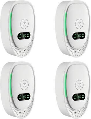 Four-pack of mini plug-in negative ion air purifiers