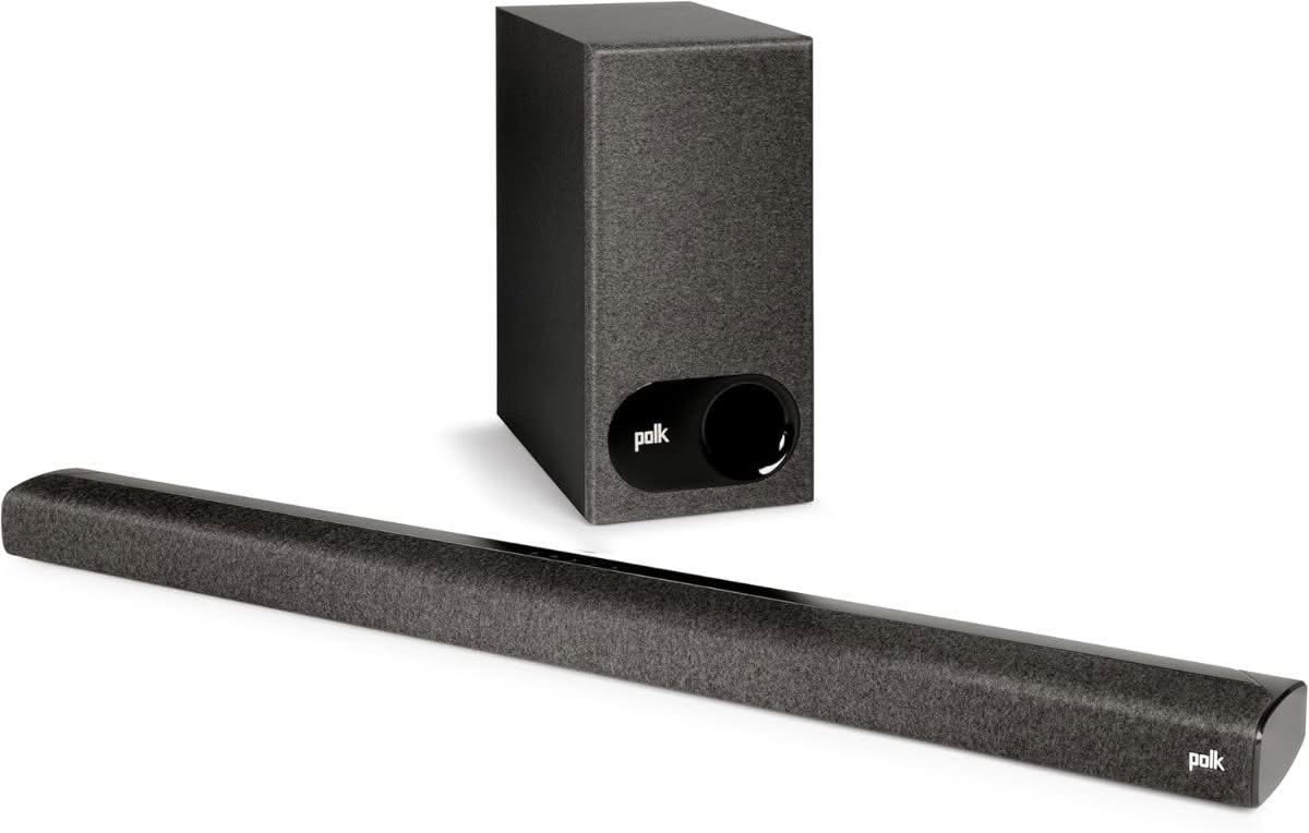 Polk Audio Signa S2D soundbar with wireless subwoofer