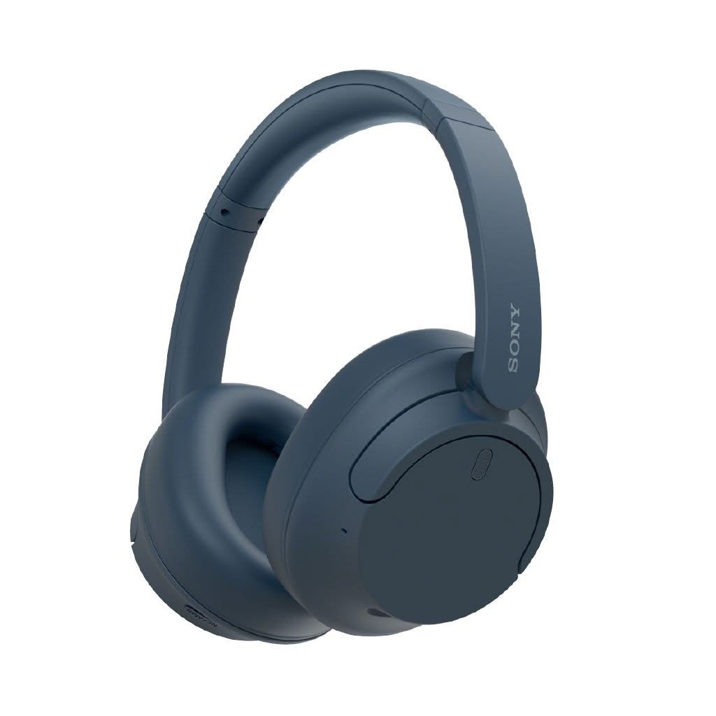 Sony WH-CH720N wireless noise cancelling headphones in blue
