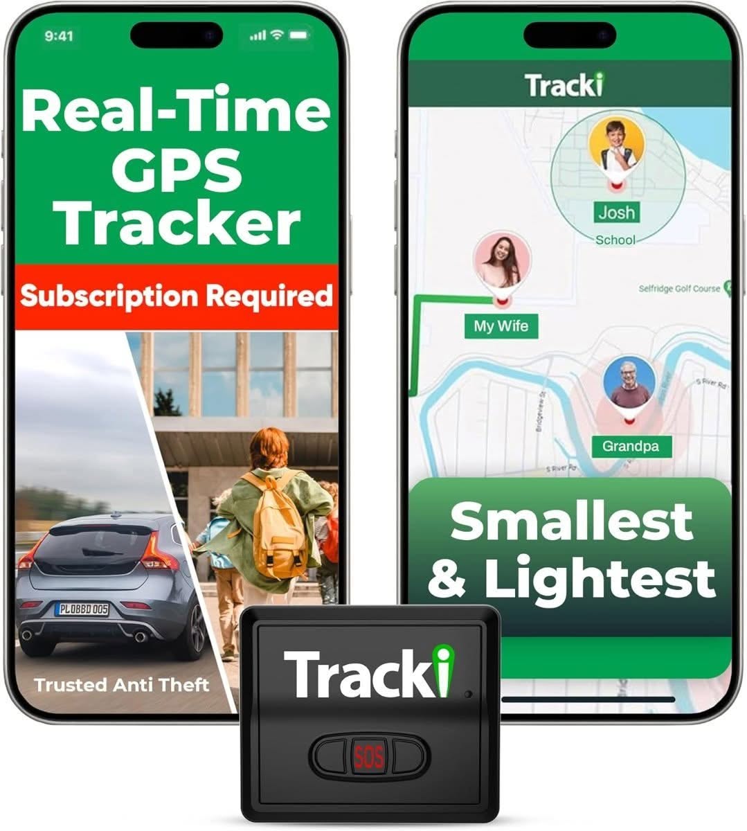 Tracki GPS tracker for vehicles