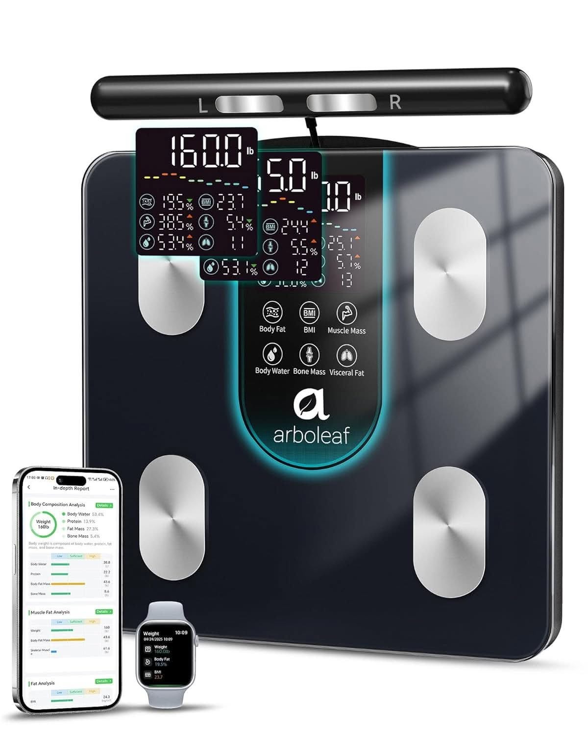 arboleaf smart scale with handle
