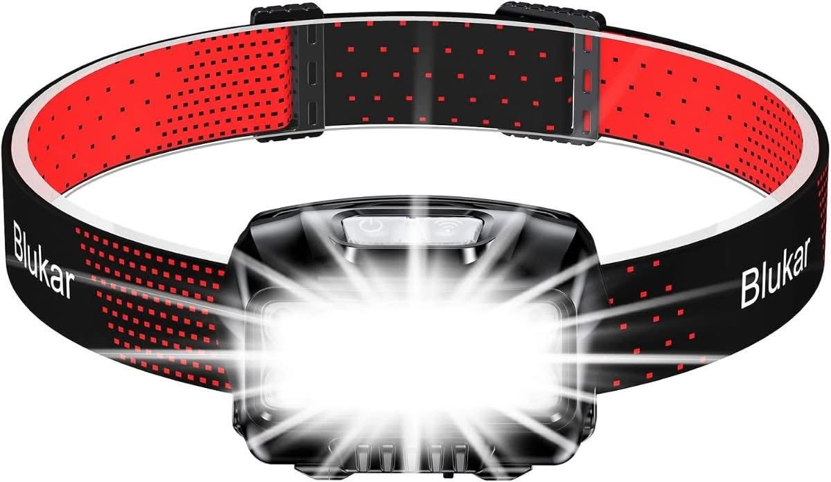 Blukar Rechargeable Head Torch