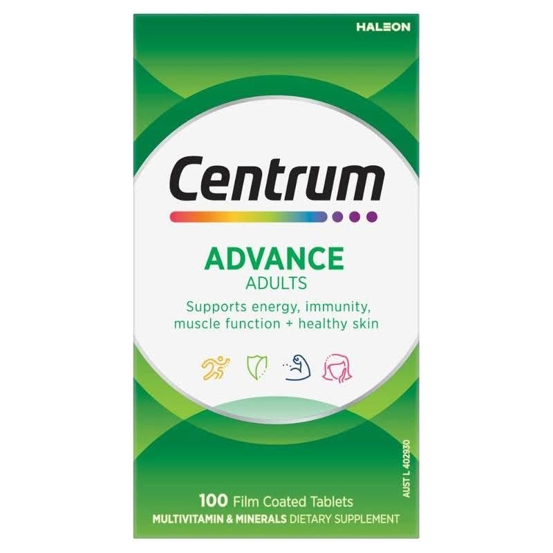 Centrum Advanced multivitamin tablets