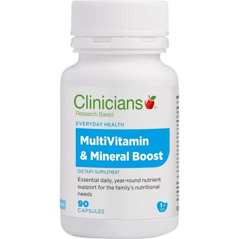 Clinicians Multivitamin and Mineral Boost capsules