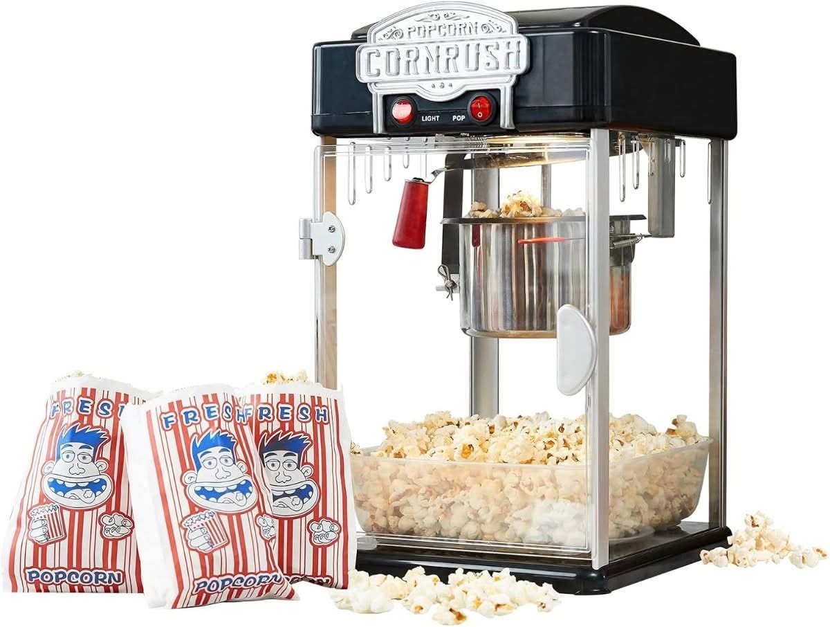 CORNRUSH vintage theatre-style popcorn cart