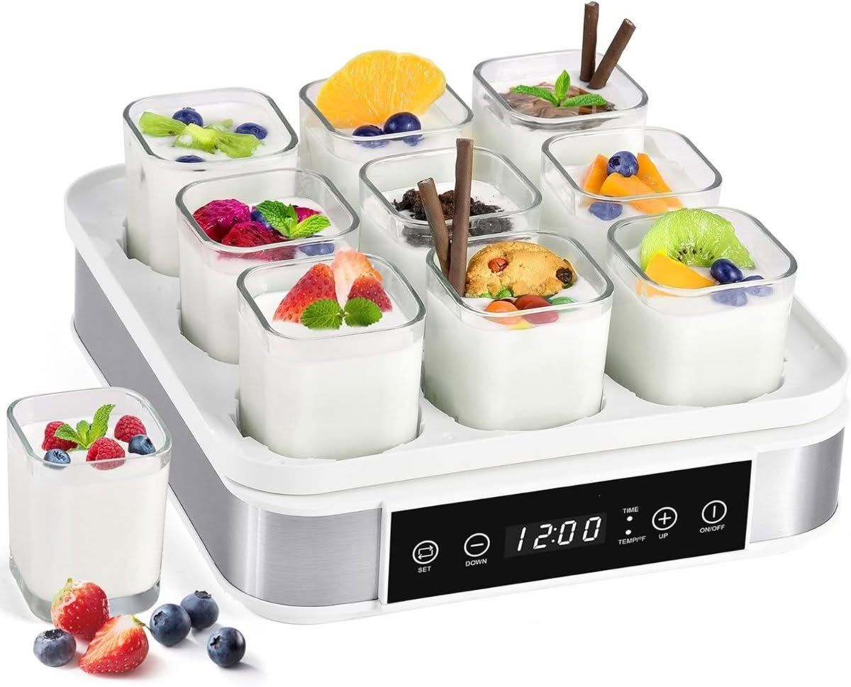Dysokan 9-Jar Digital Yogurt Maker