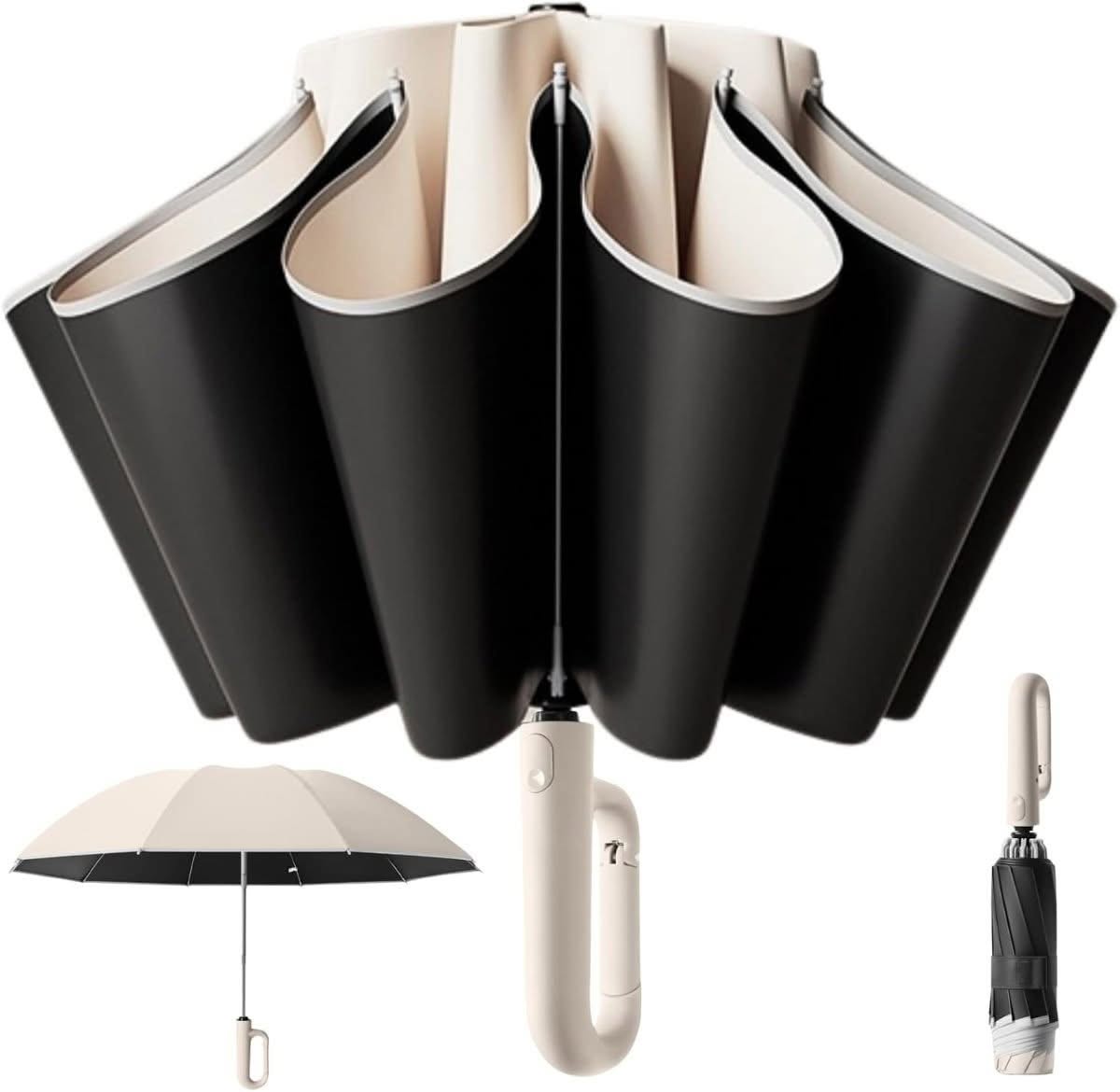 Extra large compact automatic umbrella