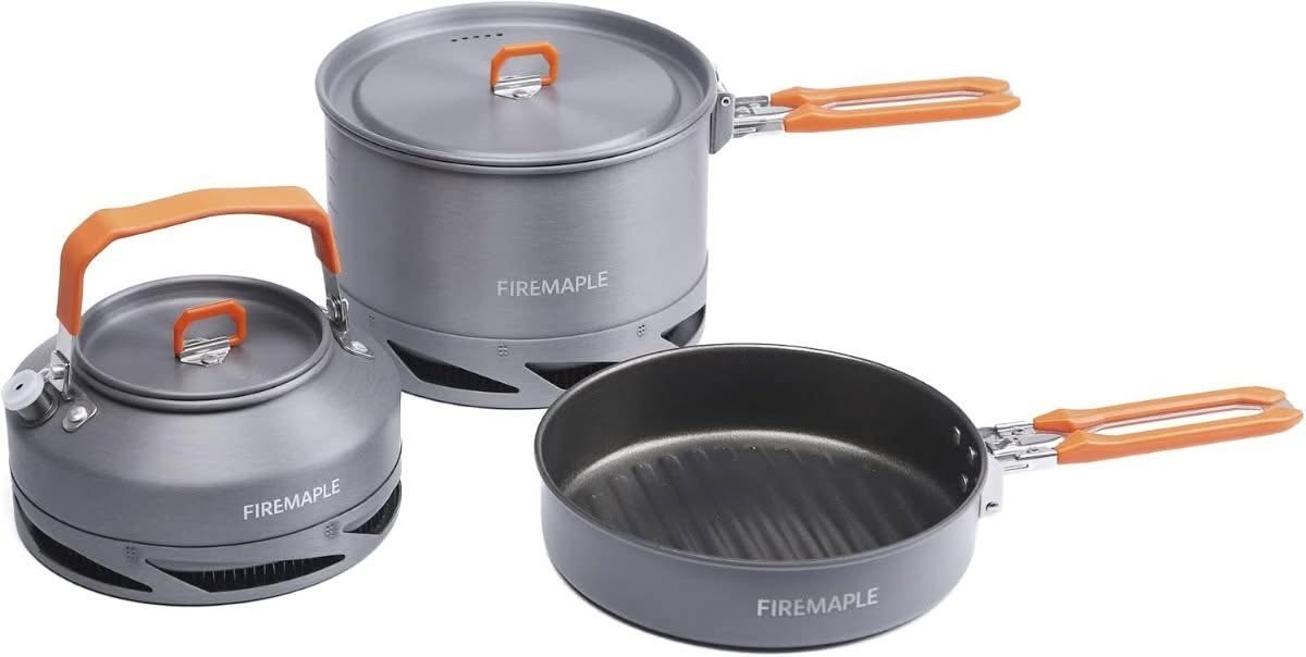 Fire-Maple Feast ultralight backpacking cookware set