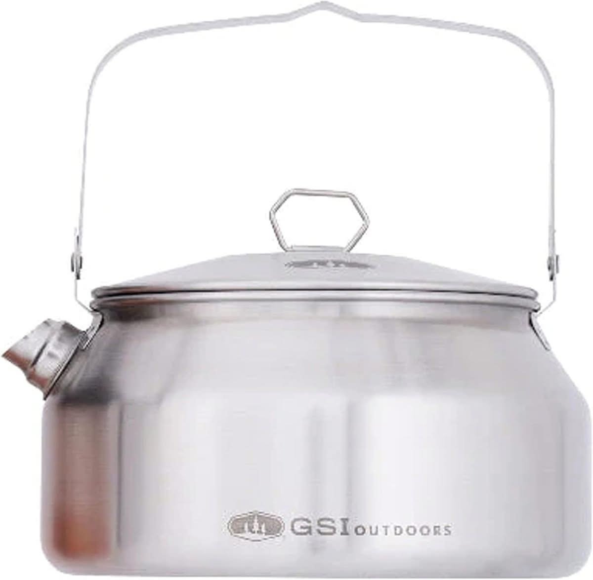 GSI Outdoors Glacier stainless steel camp kettle