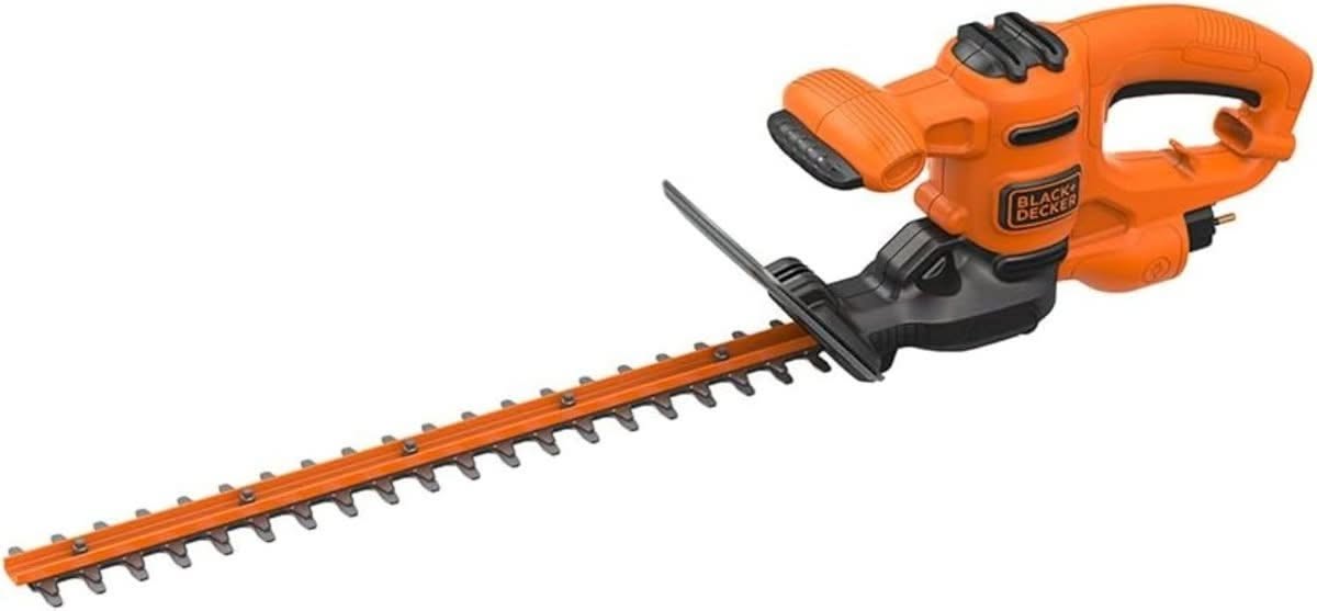 BLACK+DECKER BEHT201-GB Corded Hedge Trimmer, 45cm - Best Corded Electric