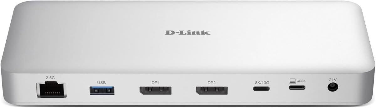 D-Link DUF-901 9-in-1 USB4 Docking Station - Best Thunderbolt 4