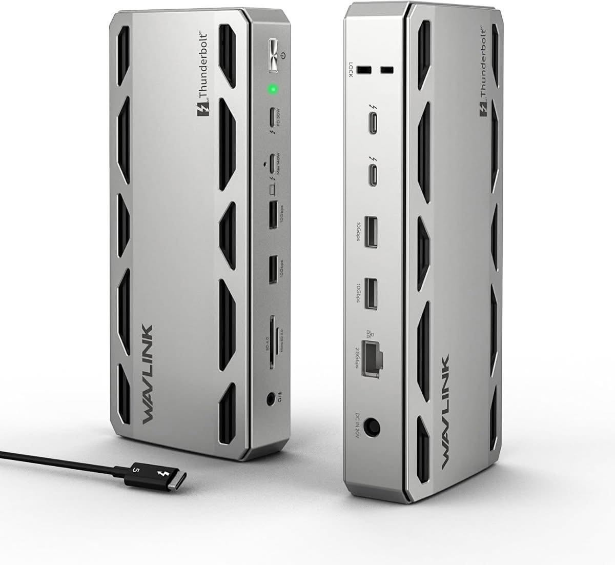 WAVLINK Thunderbolt 5 Dock, 140W PD - Best High-Power Charging