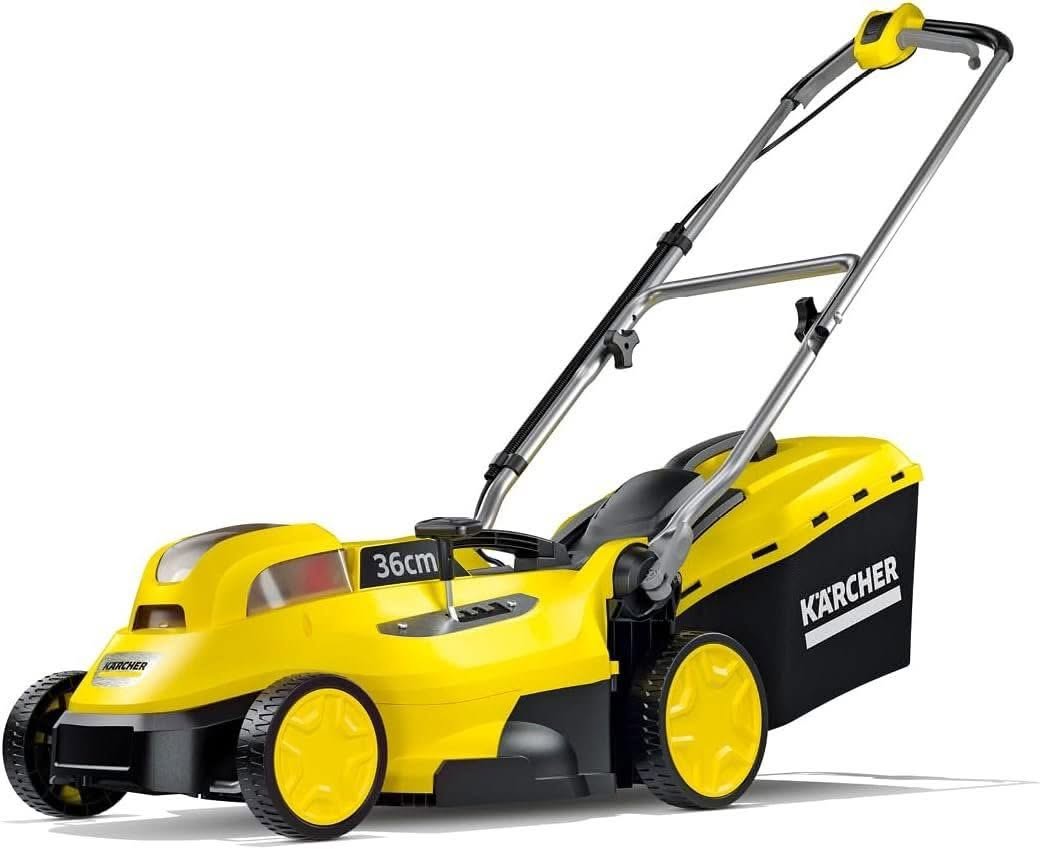 KÄRCHER LMO 18-36 Cordless Lawn Mower, 36cm Cut, 45L Container (Skin Only) - Best Premium Brand