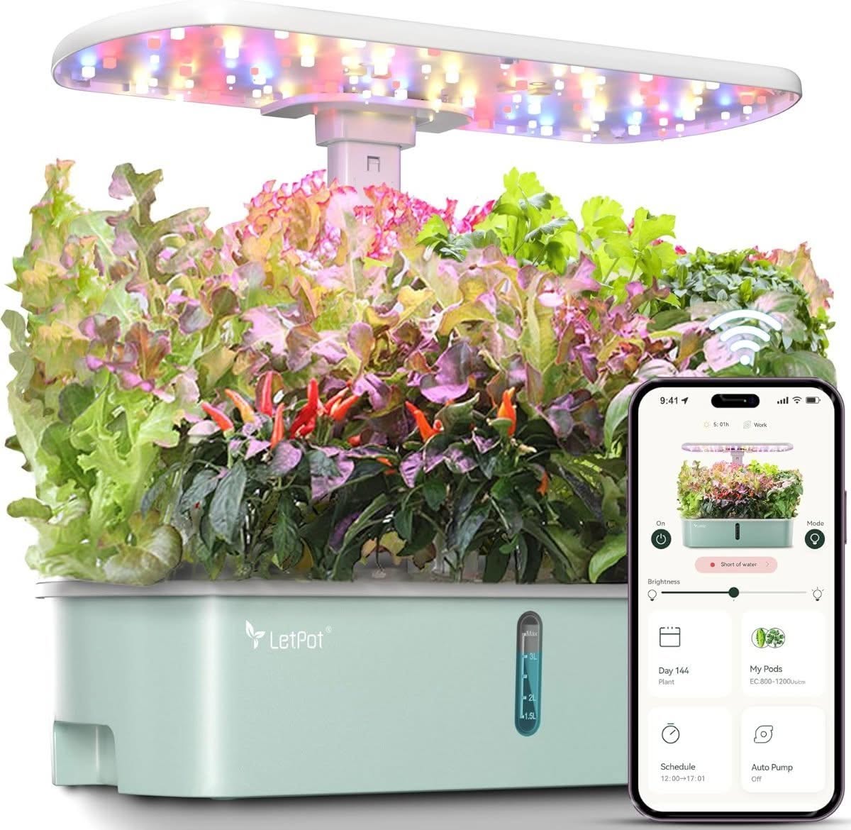 LetPot LPH-Air smart WiFi hydroponic garden