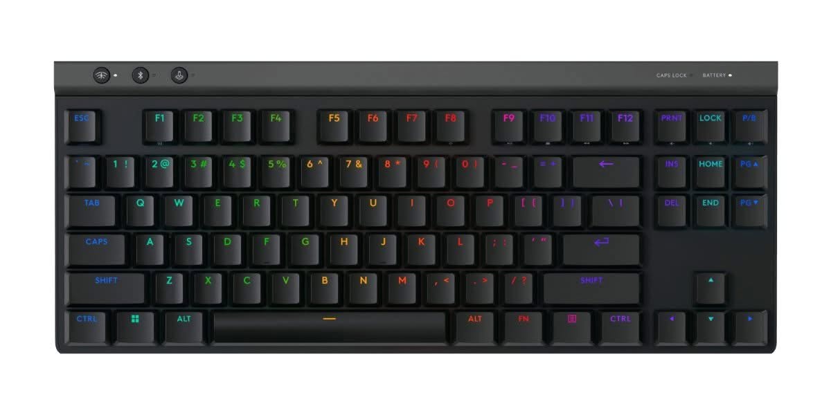 Logitech G515 Lightspeed TKL wireless gaming keyboard