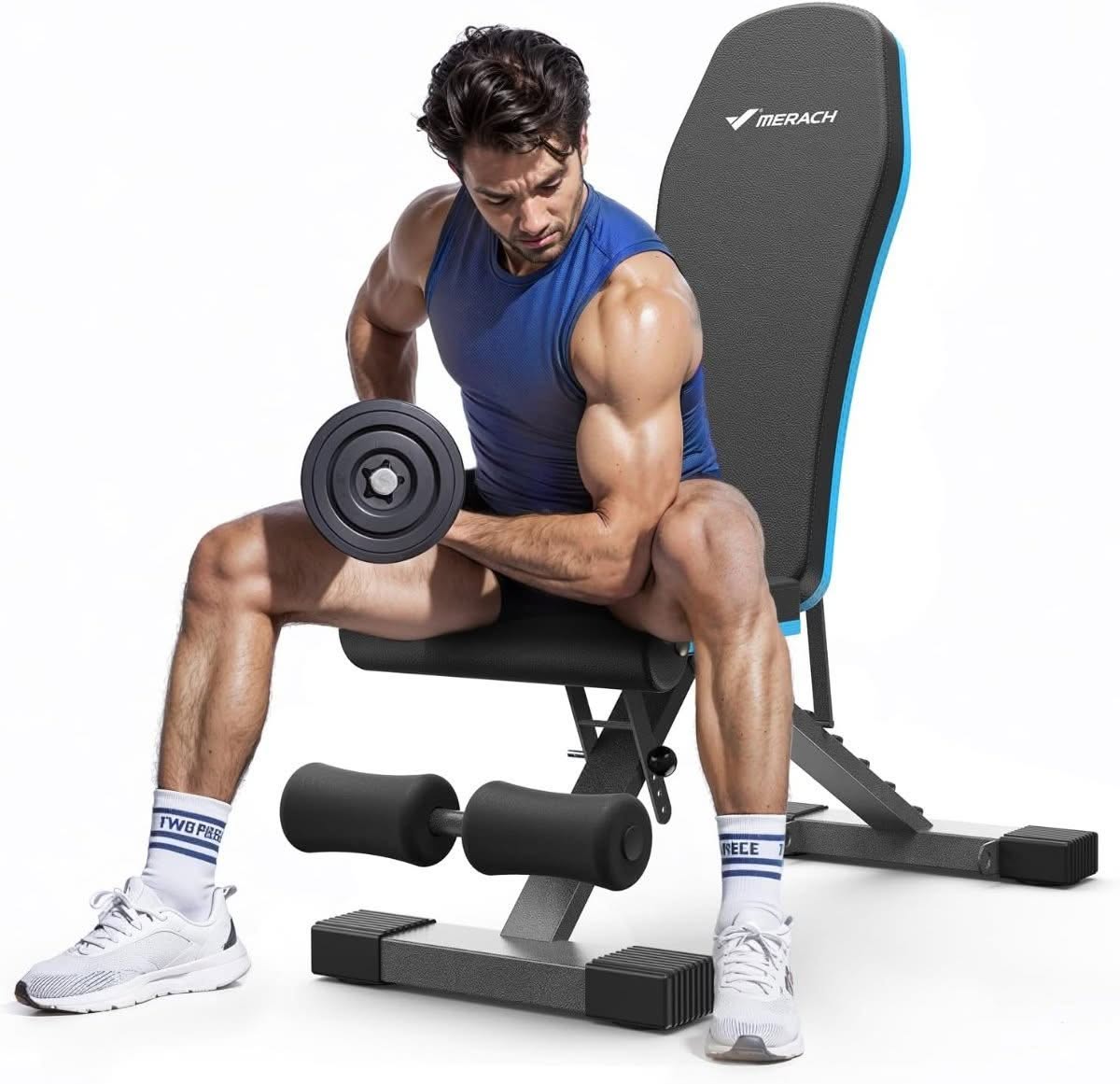 MERACH Adjustable Weight Bench