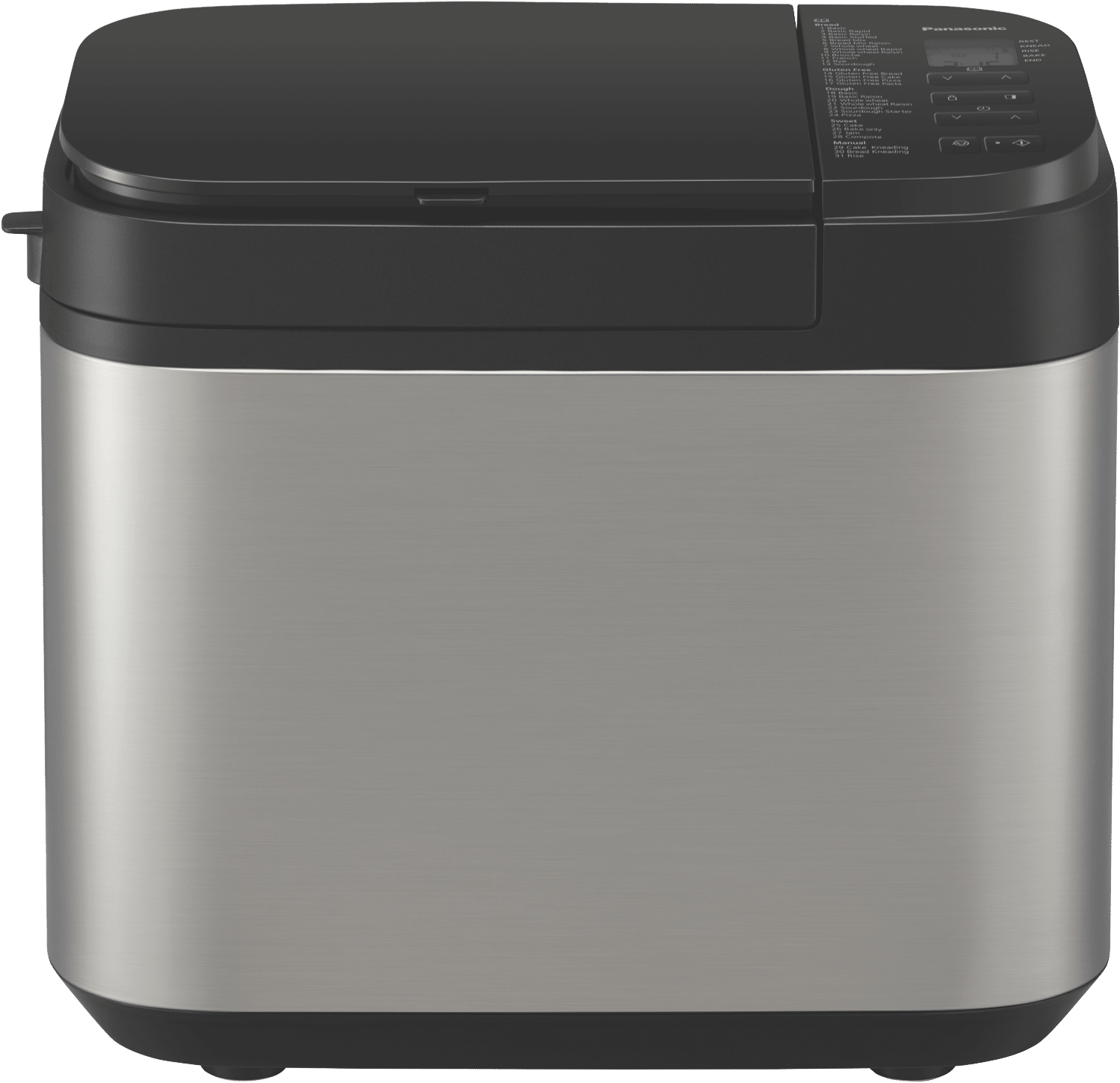 Panasonic Premium Automatic Bread Maker SD-YR2550SST on a plain background