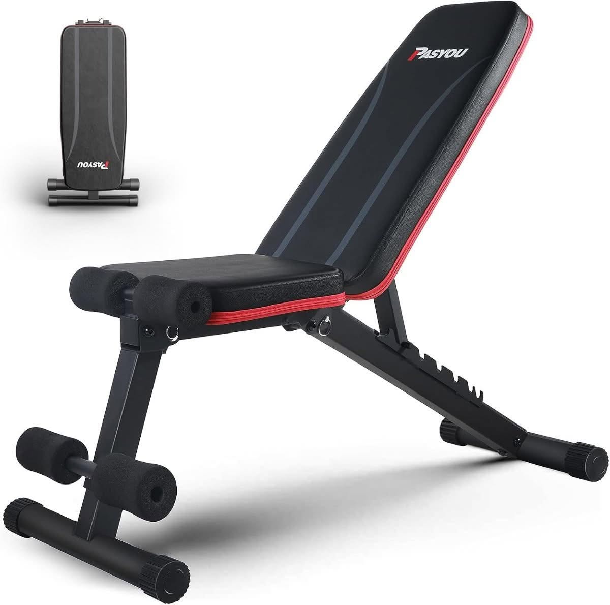 PASYOU Adjustable Weight Bench