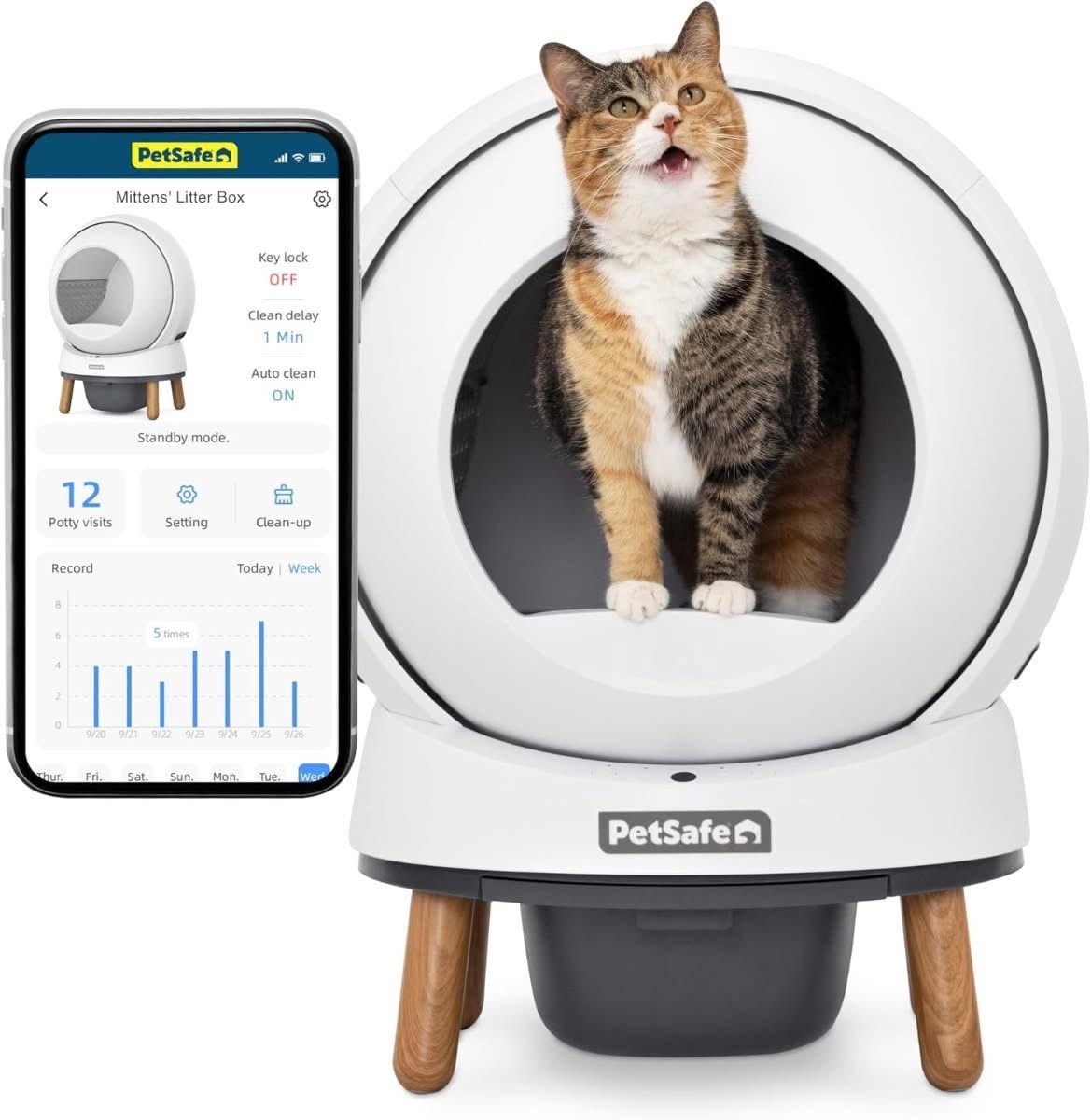 PetSafe ScoopFree SmartSpin self cleaning litter box