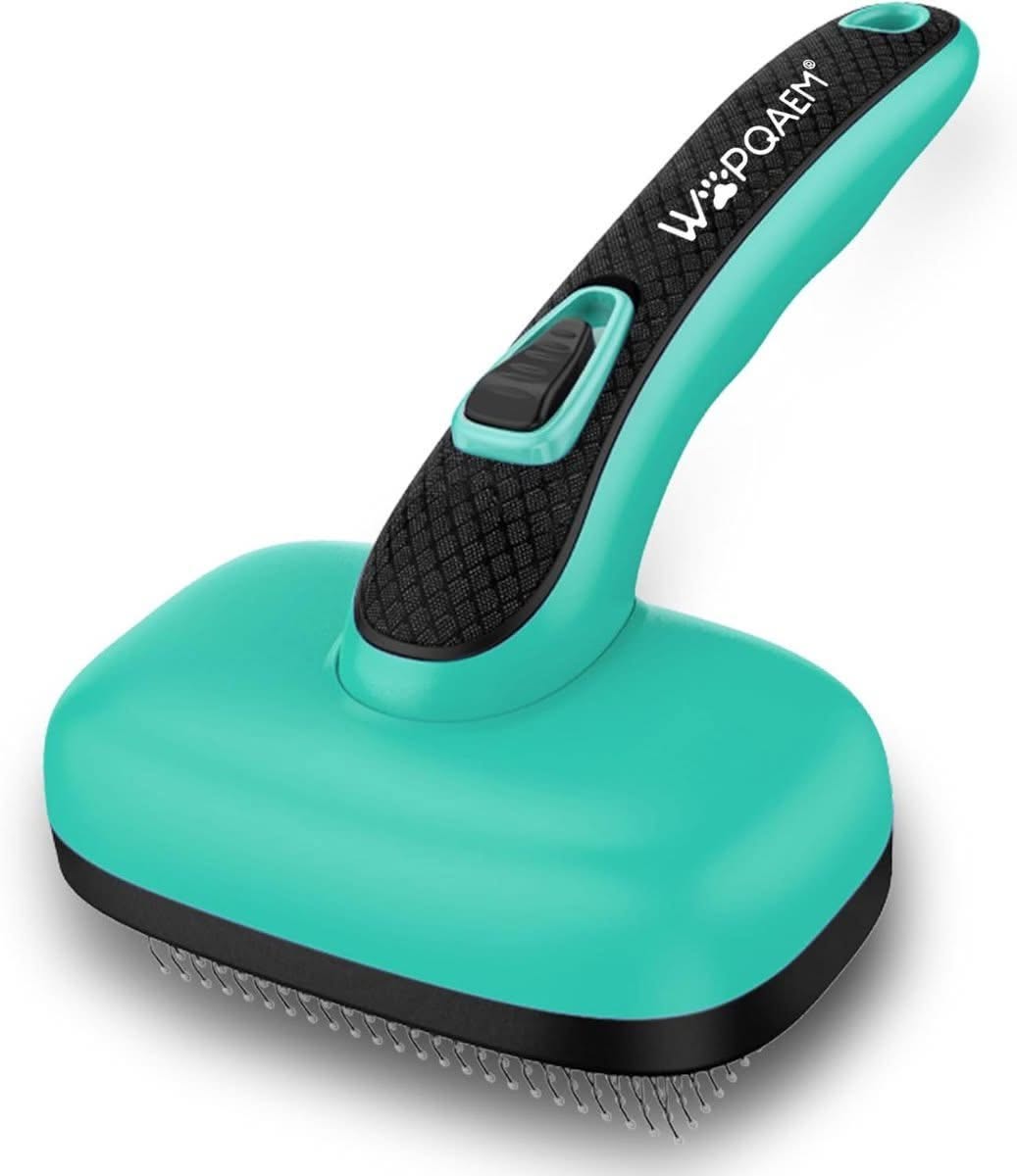 Self-Cleaning Slicker Brush