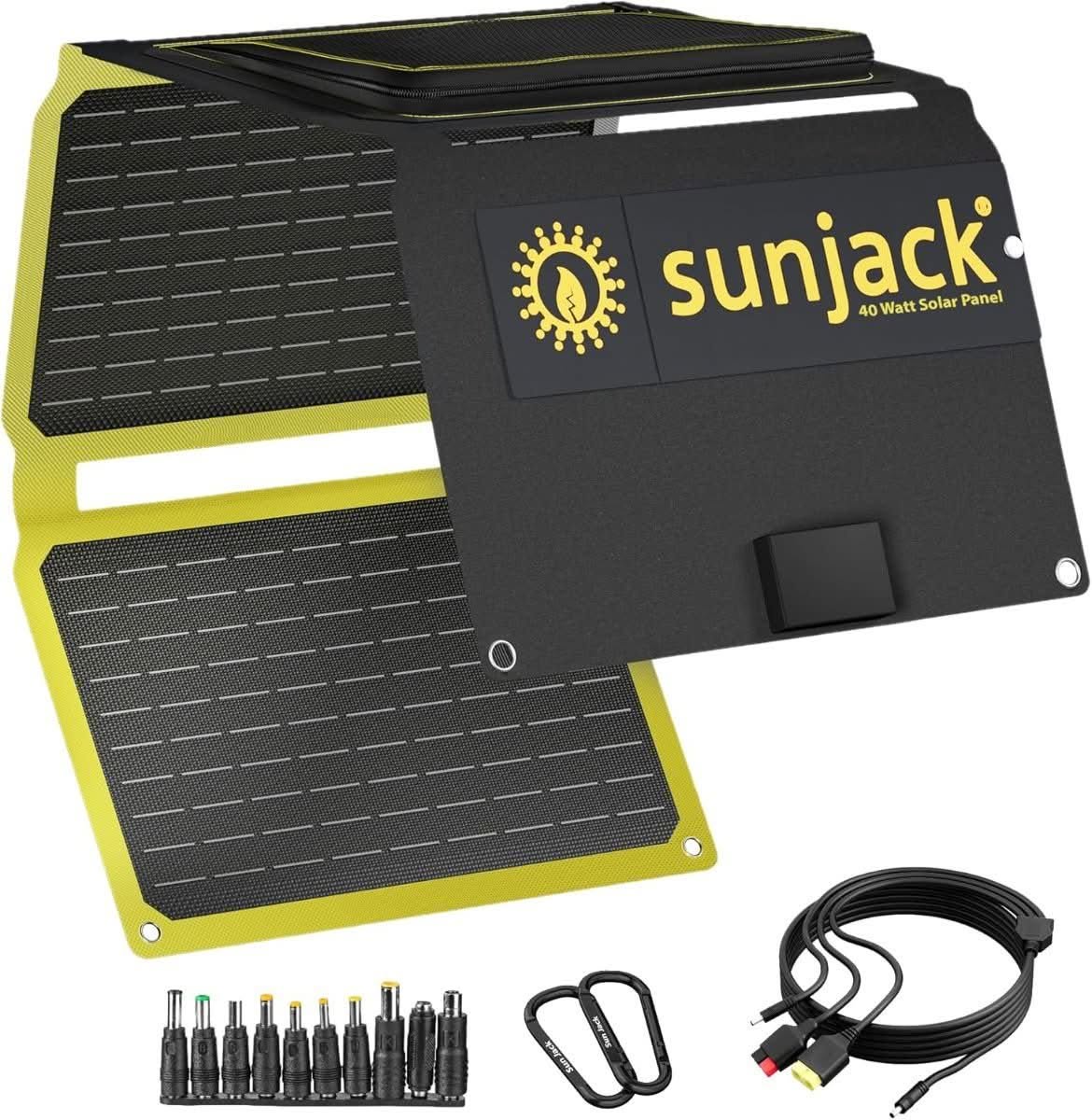 SunJack 40W Compact Solar Panel