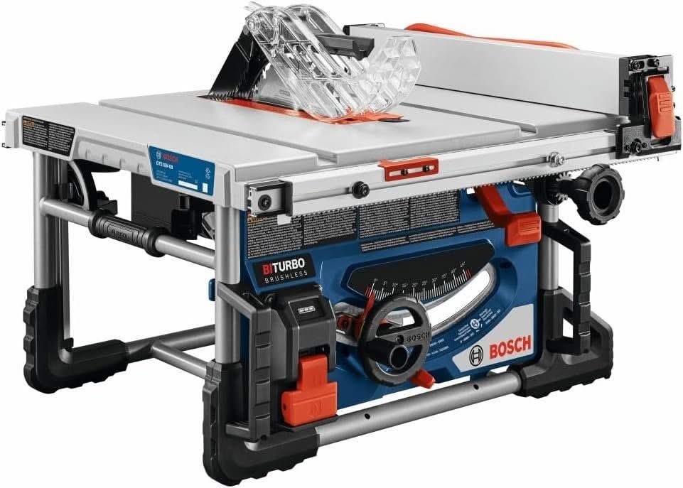 Bosch GTS18V-08N PROFACTOR 18V 8-1/4in Portable Table Saw (Bare Tool) - Best Premium/Professional-Grade (Cordless)