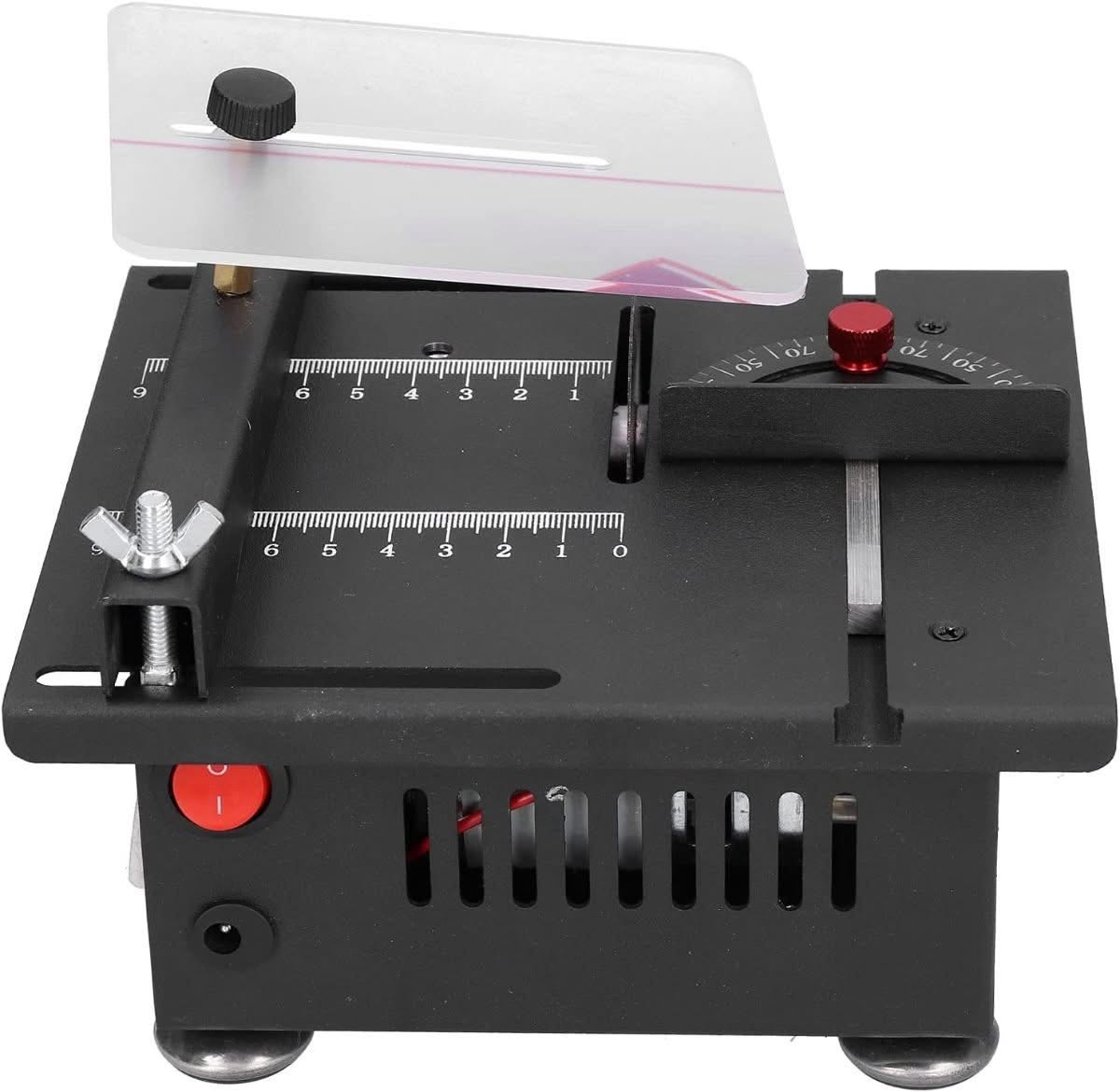 JUNWU Mini Table Saw, Portable 100W Tabletop Saw - Best Budget Pick