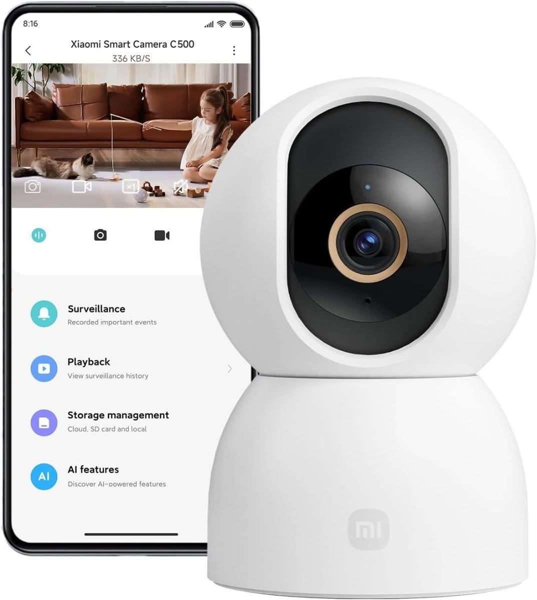 Xiaomi C500 3.5K indoor pet camera